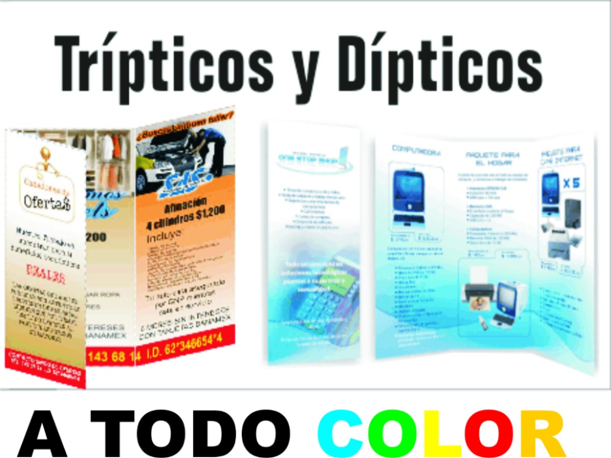 Folleto Y Triptico Es Lo Mismo Formatos - vrogue.co