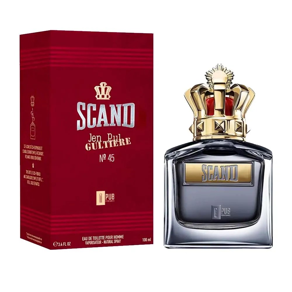 PUB Nº 45 Fragrância Inspirada SCANDAL FOR HOMME Pub Perfumes