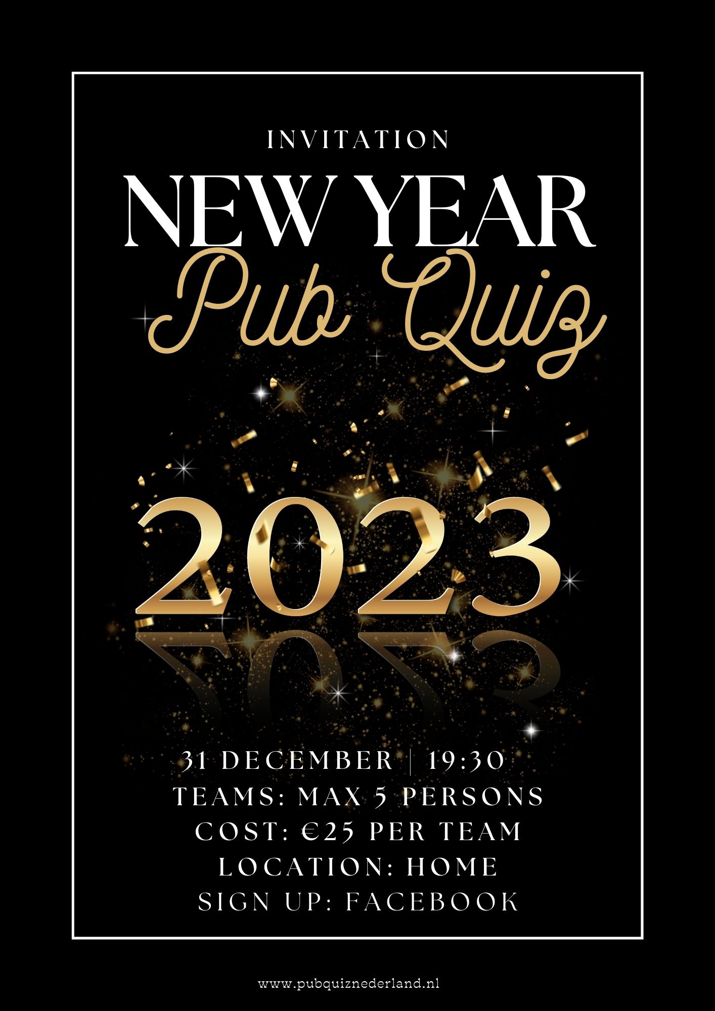 Pub Quiz invitation Tips & Free samples for your quiz