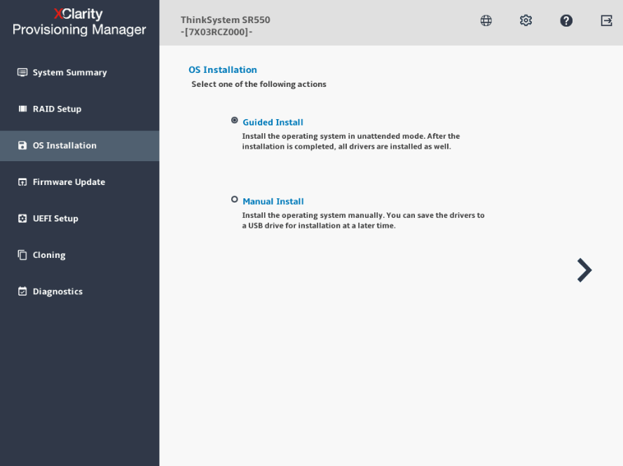 OS Installation LXPM Lenovo Docs