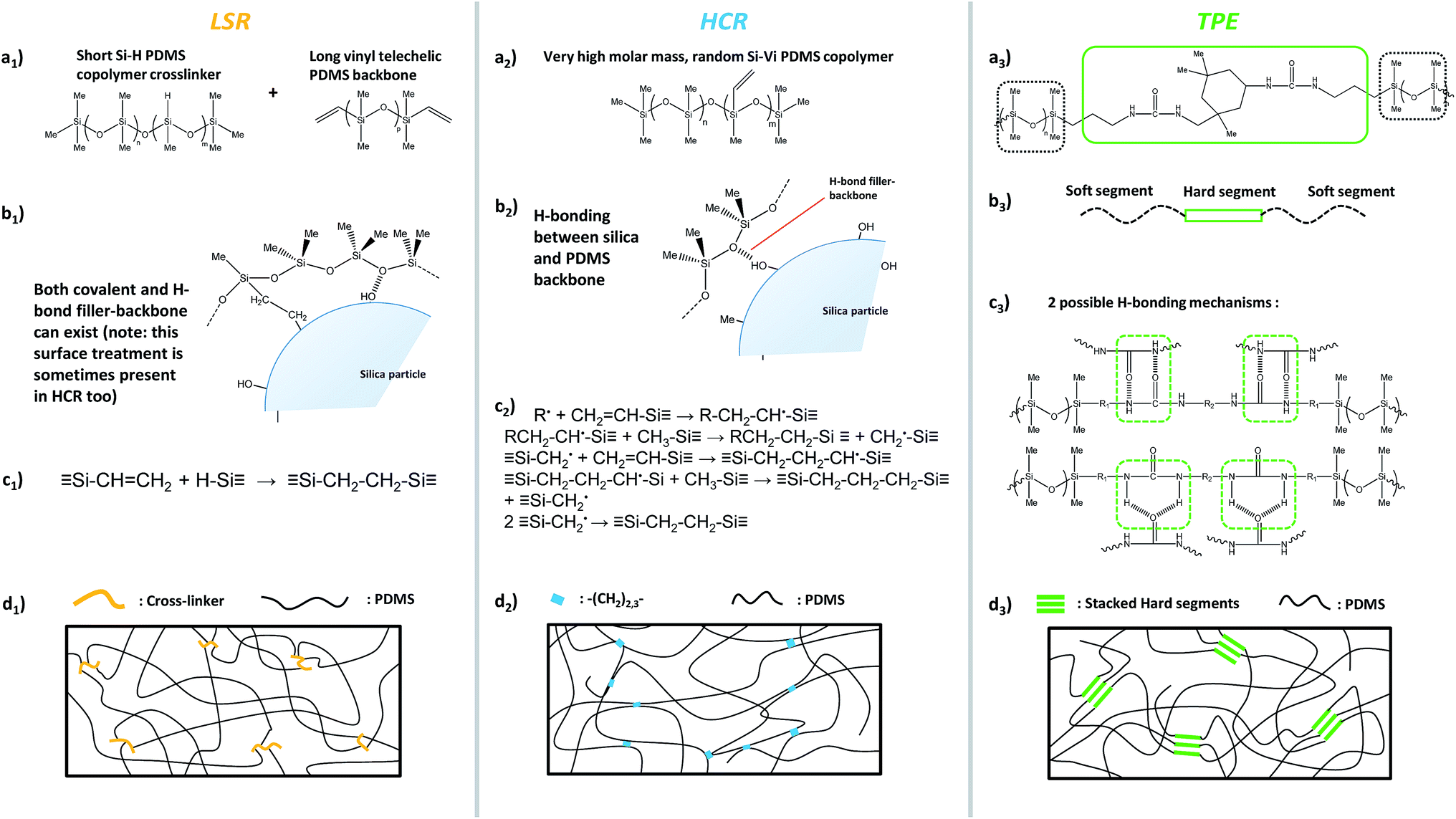 How I met your elastomers from network topology to mechanical