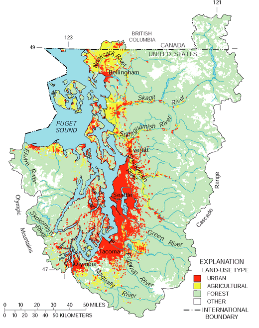 USGS NAWQA Water Quality in the Puget Sound Basin Summary