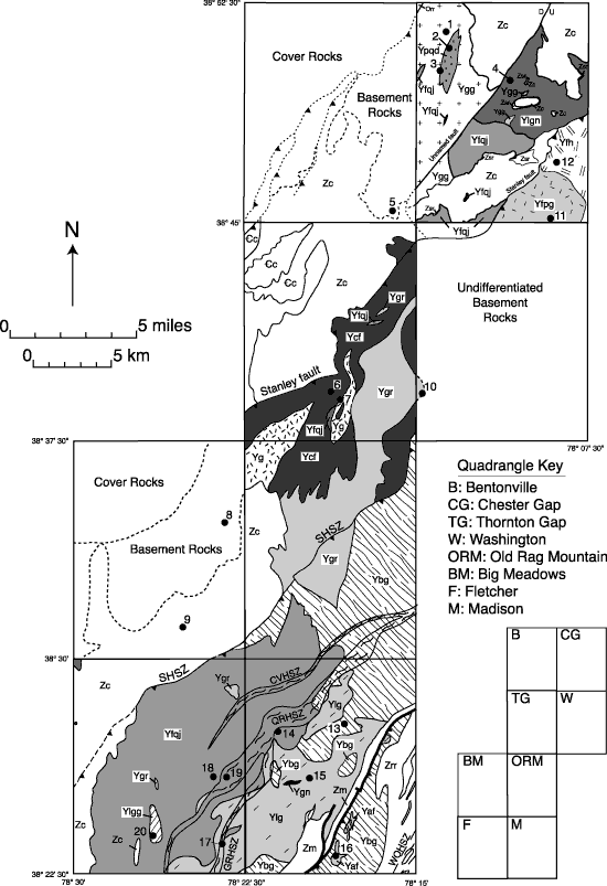 Beautiful Geological Map of North America Showing Bedrock Ages