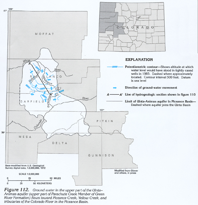 Colorado Aquifer Map