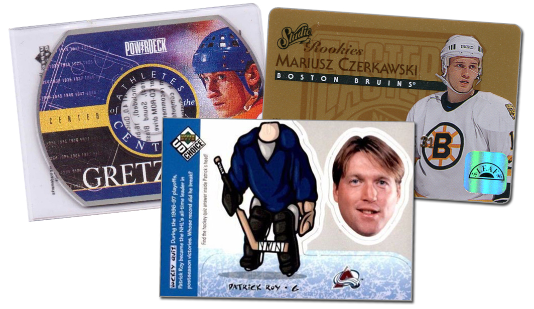 The 1990's Weirdest Hockey Cards Puck Junk