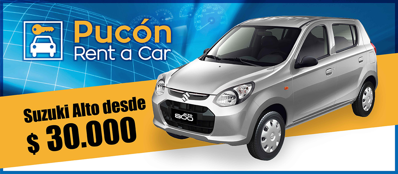 Pucón Rent a Car Arriendo de Vehiculos en Pucón Chile