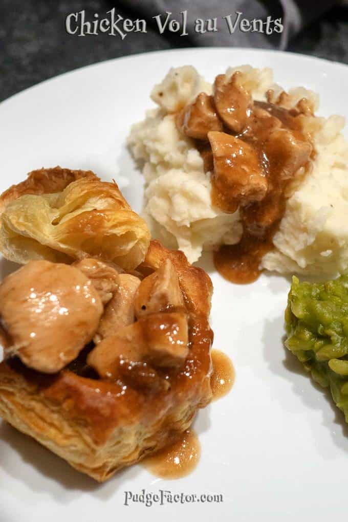Chicken Vol au Vents Pudge Factor