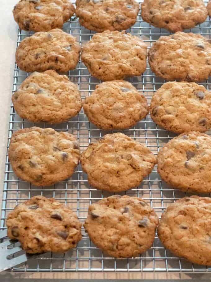 Chocolate Chip Oatmeal Cookies (King Arthur) Pudge Factor