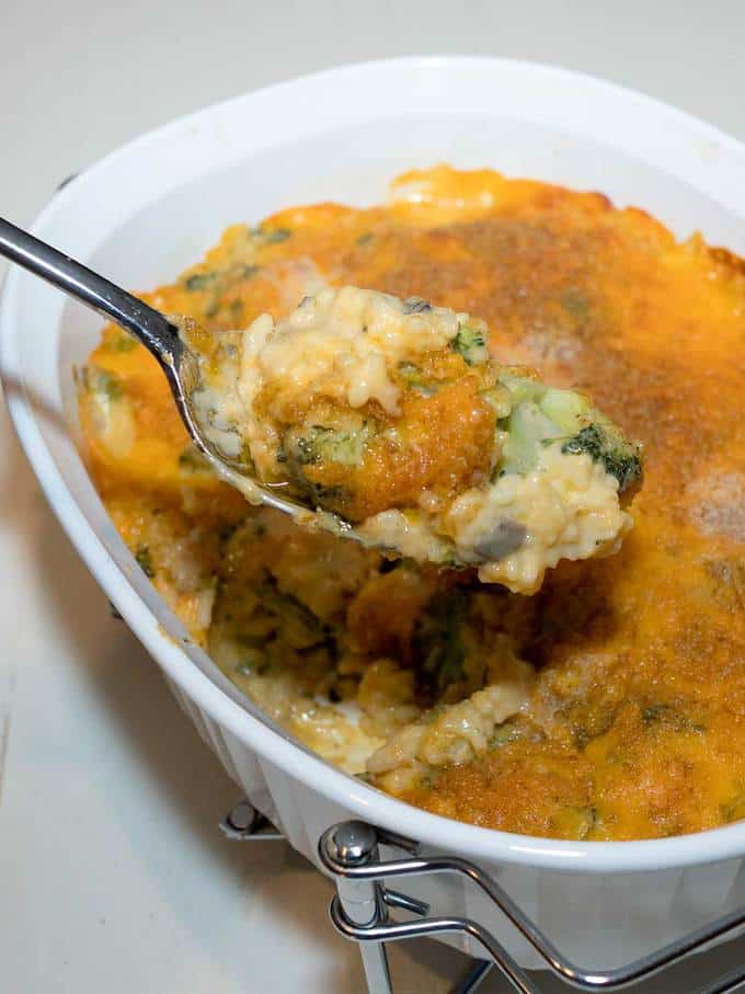 Make Ahead Broccoli Rice Casserole The Pudge Factor