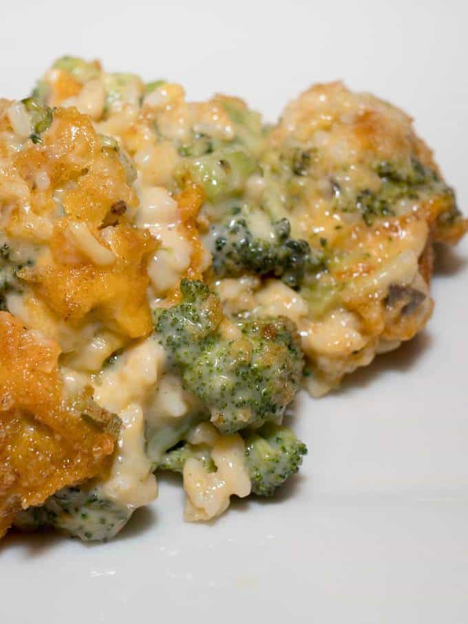 Make Ahead Broccoli Rice Casserole The Pudge Factor
