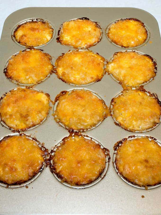 MakeAhead Muffin Tin Mac & Cheese Pudge Factor