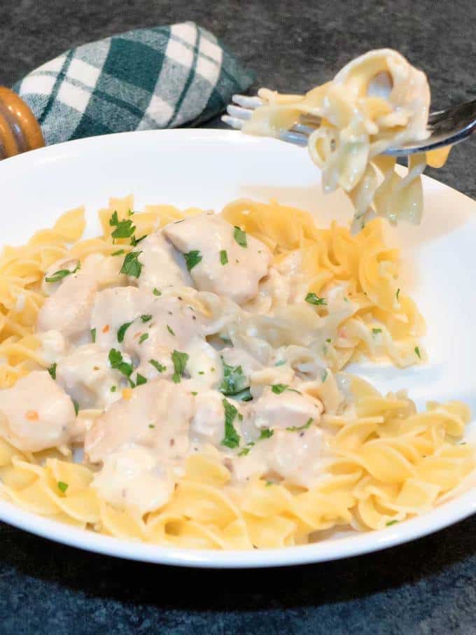 Slow Cooker Chicken Stroganoff Pudge Factor