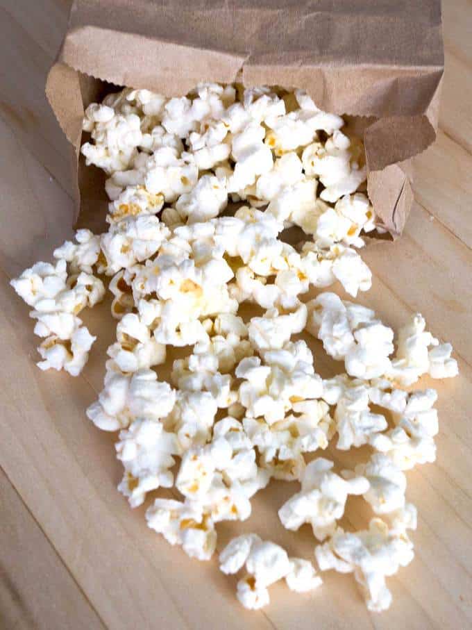 Skinny Microwave Popcorn in Paper Bag The Pudge Factor