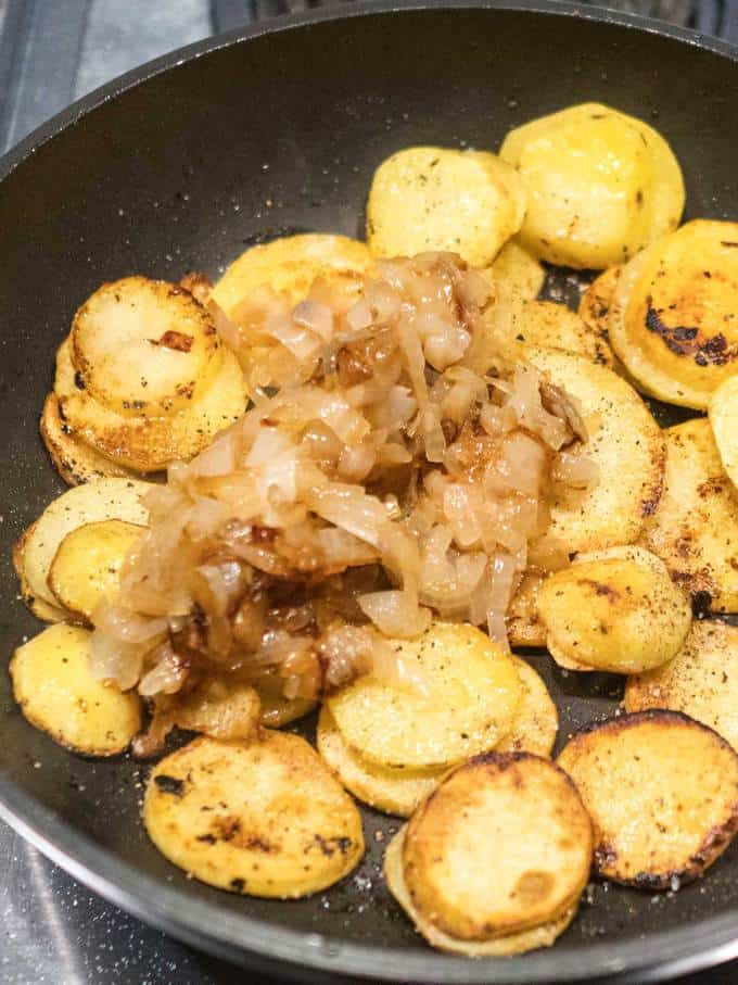 Potatoes Lyonnaise Pudge Factor