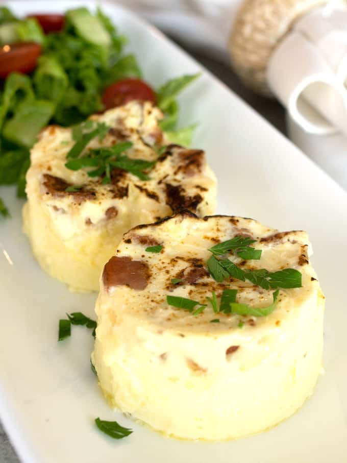 Sous Vide Bacon and Gruyère Egg Cups Pudge Factor