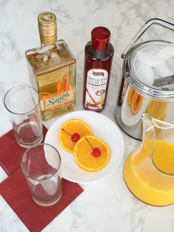 Simple Tequila Sunrise for Cinco de Mayo The Pudge Factor