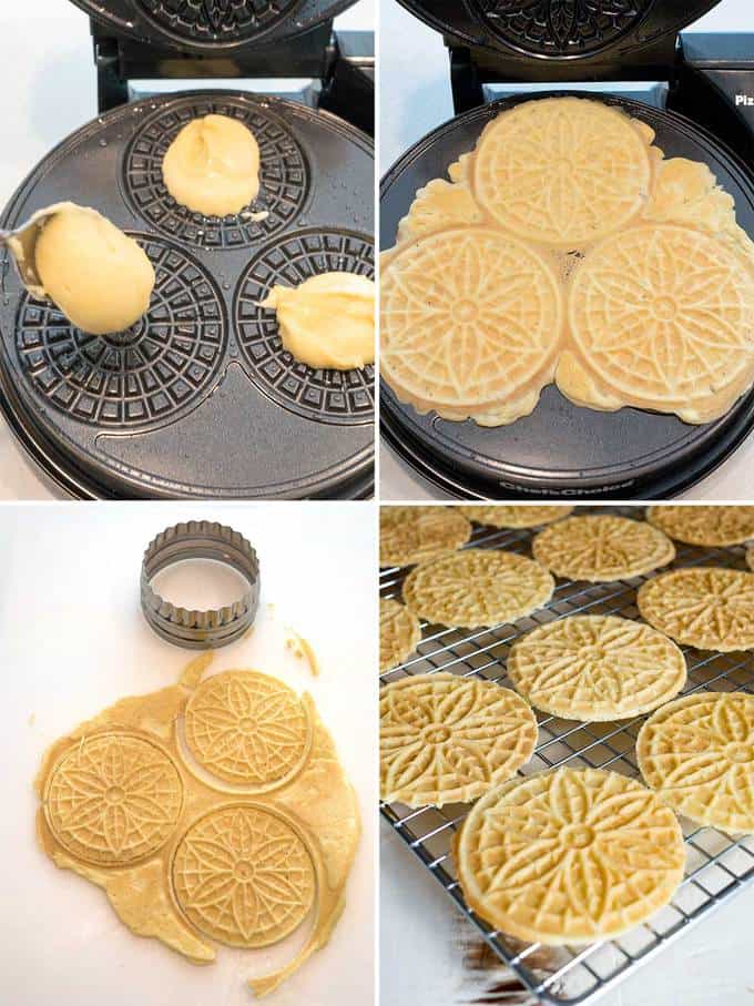 Classic Pizzelles The Pudge Factor