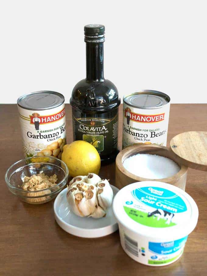 Classic Roasted Garlic Hummus Pudge Factor