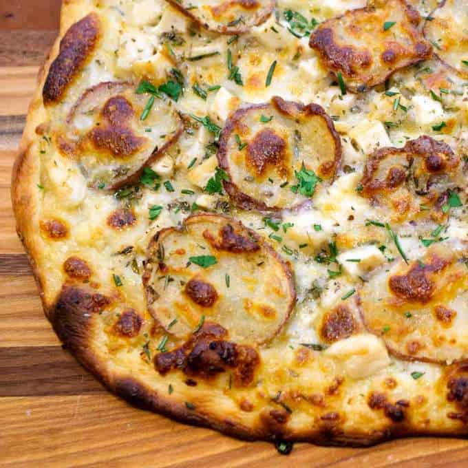 CPK Rosemary Chicken and Potato Pizza Pudge Factor