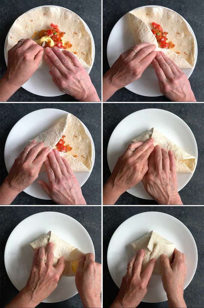 Tasty Breakfast Quesadilla Wraps Pudge Factor