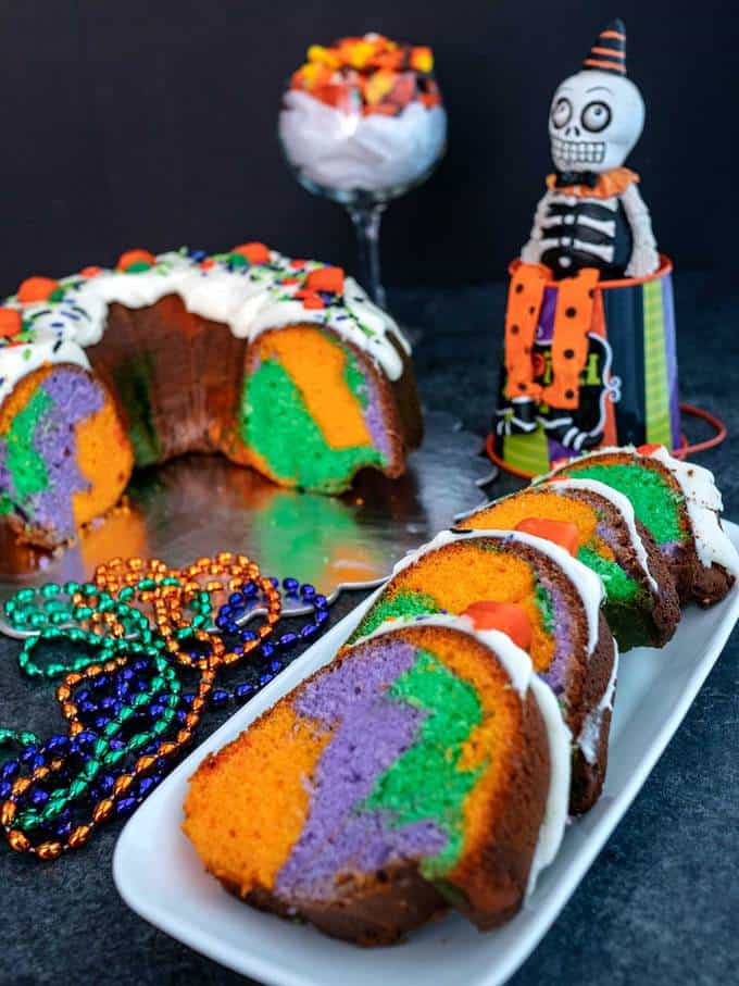 Halloween Surprise Bundt Cake Pudge Factor