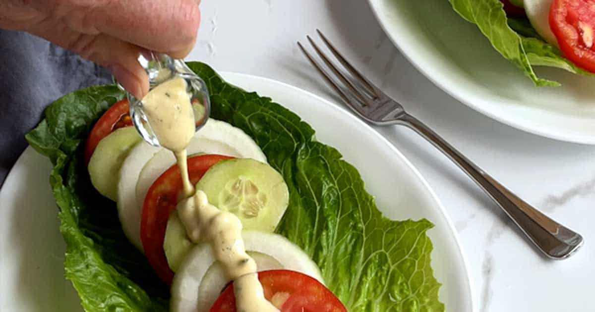 Tomato Vidalia Onion and Cucumber Summer Salad Pudge Factor