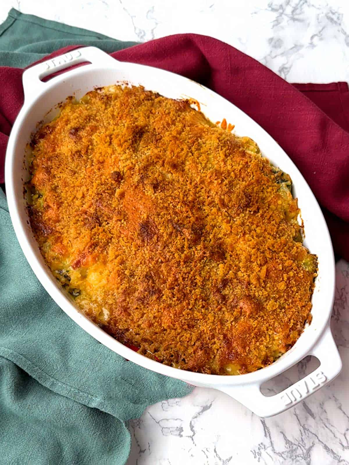 Easy Cheesy Ham Broccoli Rice Casserole Pudge Factor
