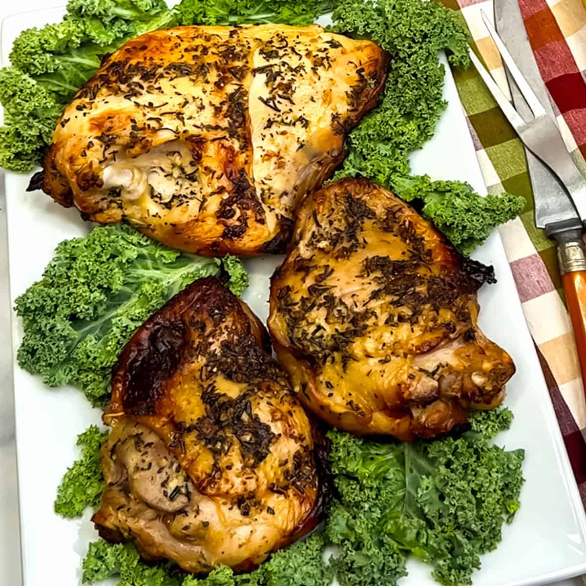 Brined & Roasted Turkey Breast and Thighs Pudge Factor