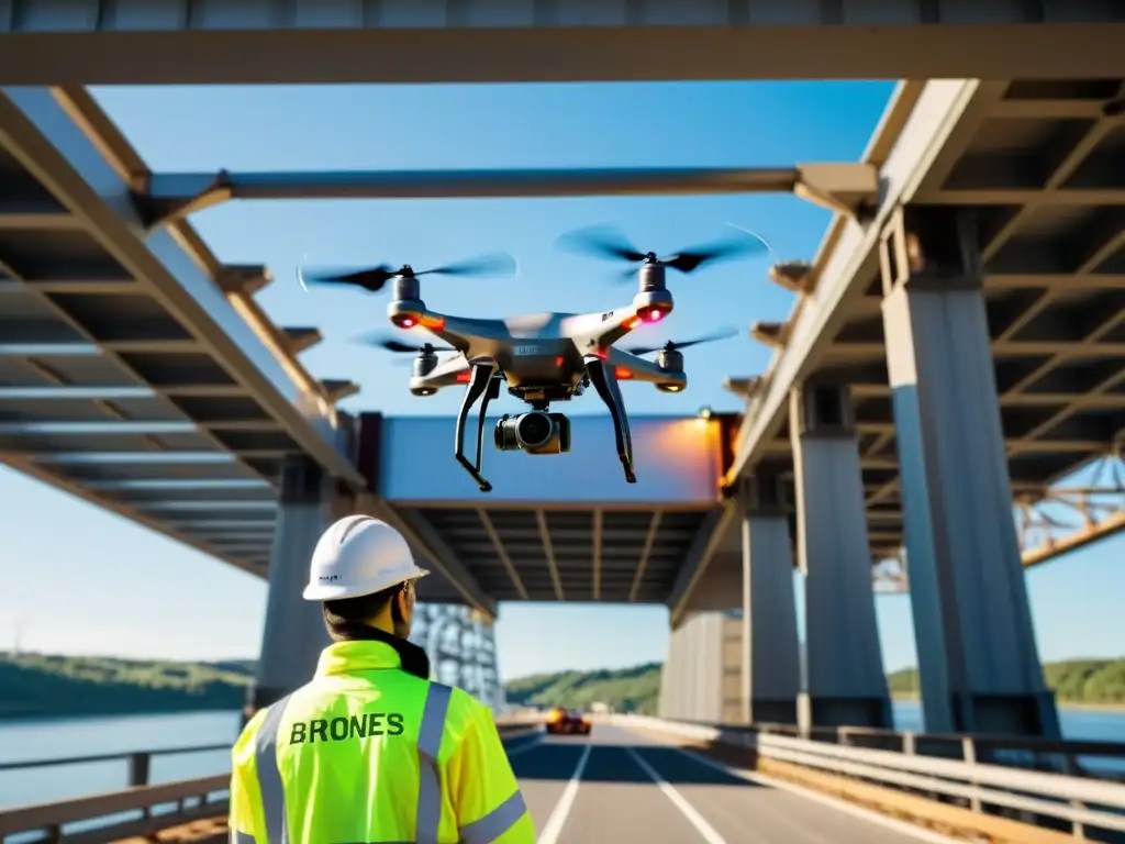 Inspección de Puentes con Drones Eficiente y Precisa