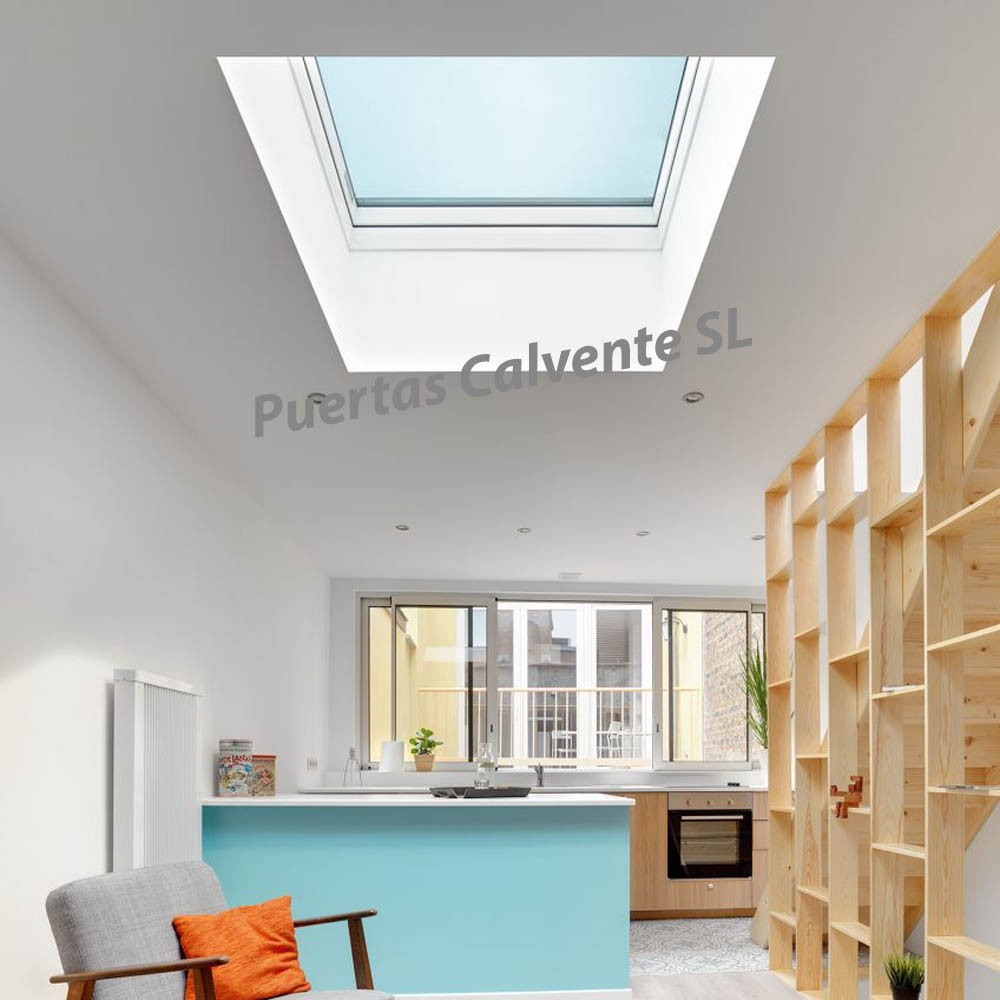 Claraboya Fija Cuadrada Luz Natural en tu hogar
