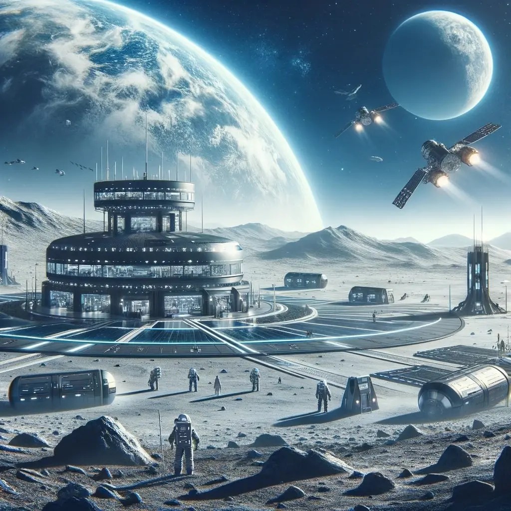 Puerto Luna Moon Base for Space Travelers and Explorers(09)