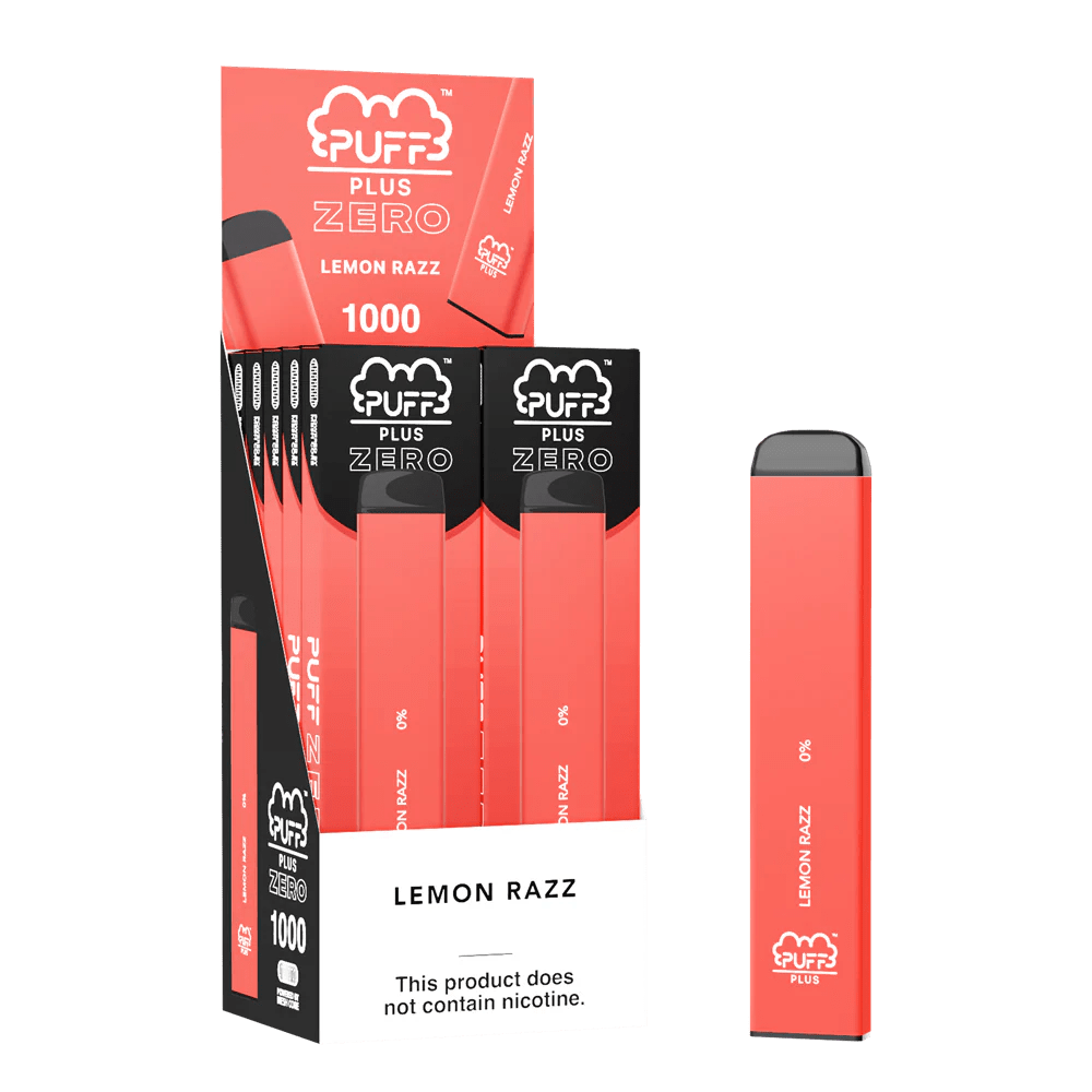 PUFF BAR USA Zero Nicotine Disposables Puff Plus Collection