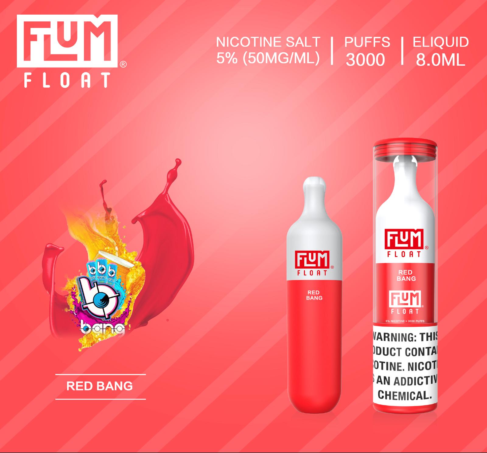 Flum Float Red Bang Disposable Vape Puffholic