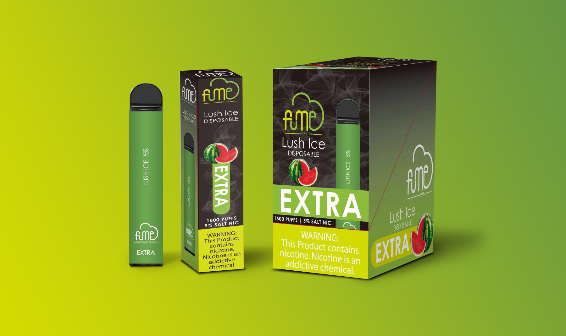 Fume Extra Lush Ice Disposable Vape Puffholic