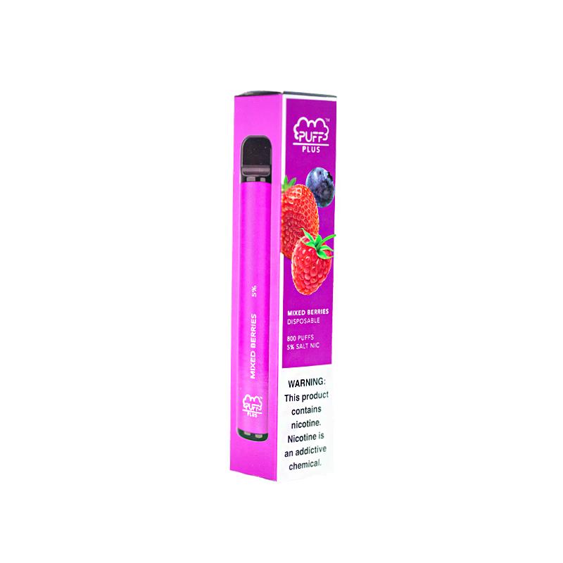 Puff Plus Mixed Berries Disposable Vape Puffholic