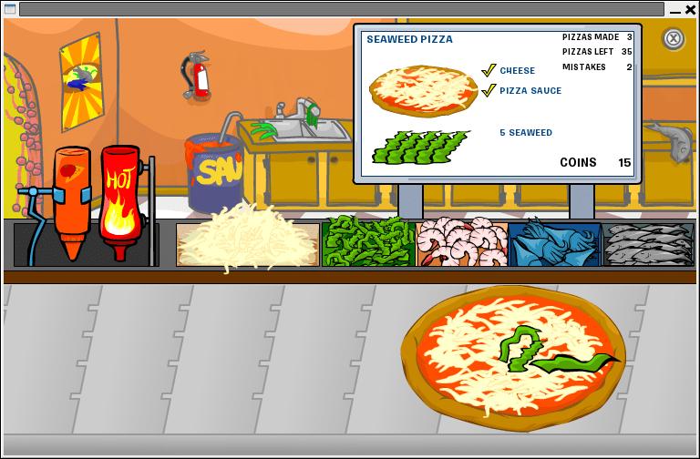 Club Penguin minigames