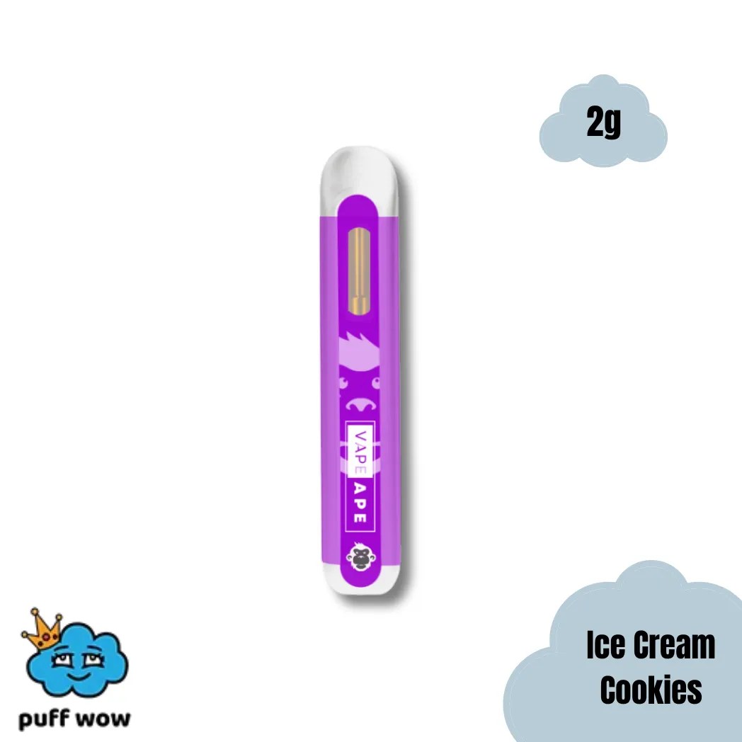 Ice Cream Cookies 2 Gram Pen Vape Ape • Puff Wow Weed Delivery
