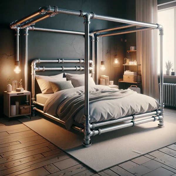 DIY Pipe Bed Frame Official StepbyStep 🔧