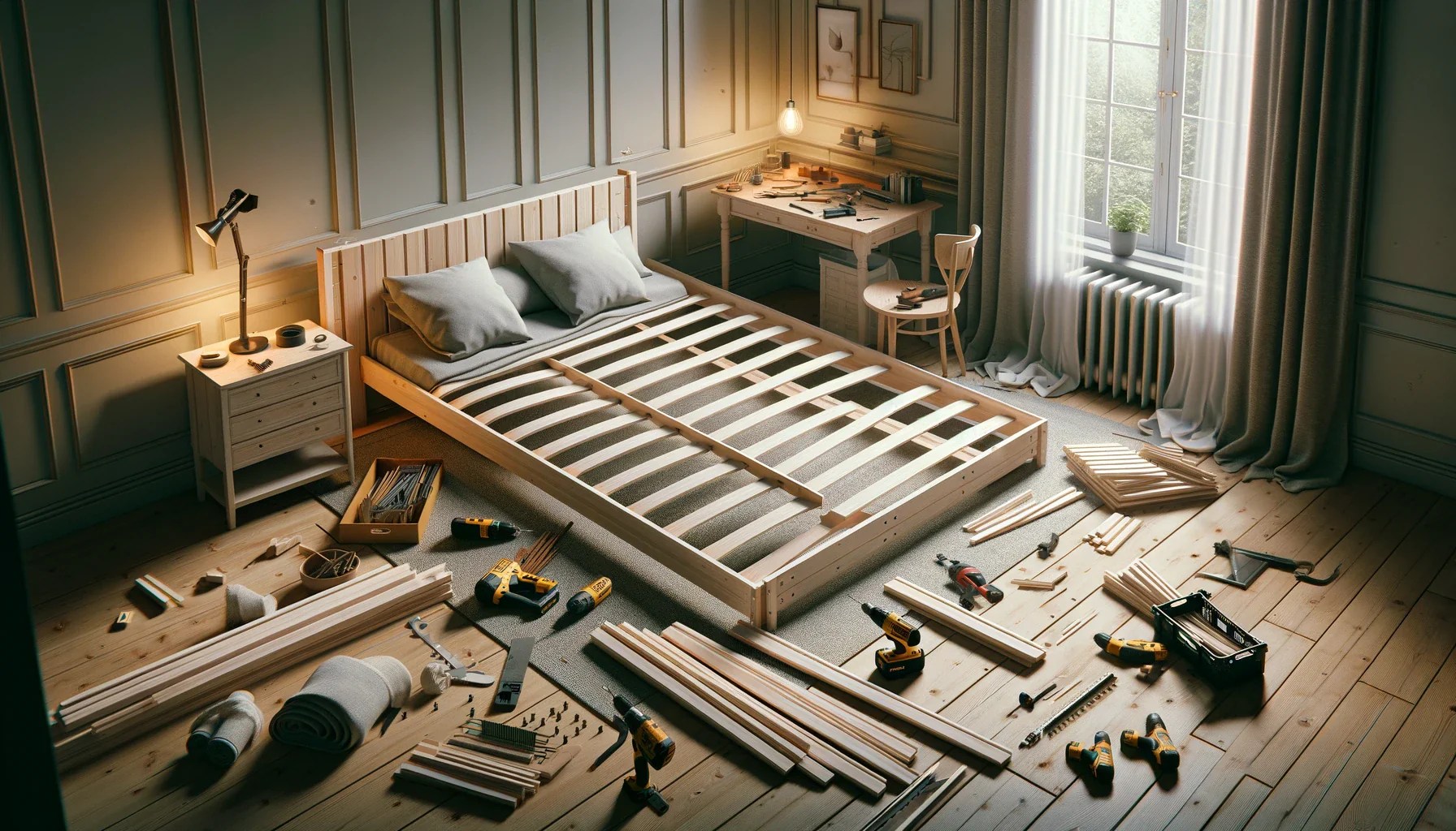 How to Make a Slatted Bed Frame Official DIY Guide 🛌🔨
