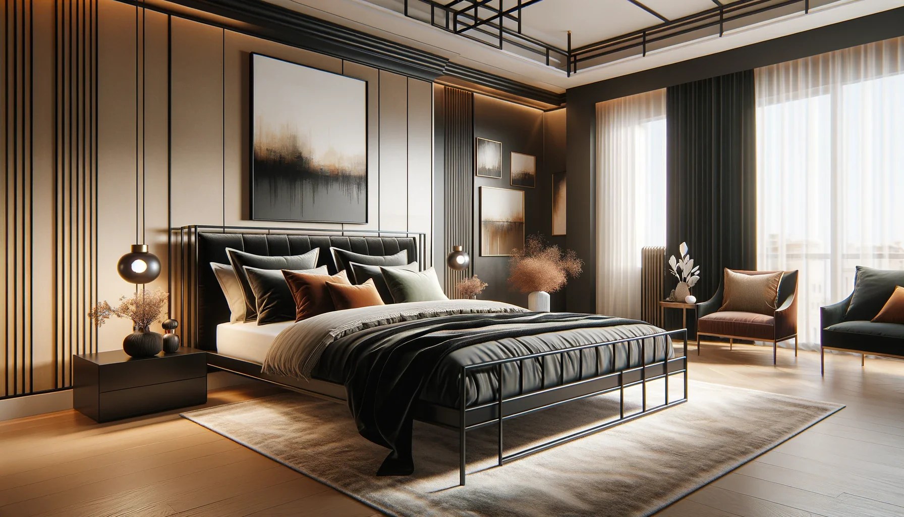 How to Style a Black Bed Frame Official Decor Tips 🎨