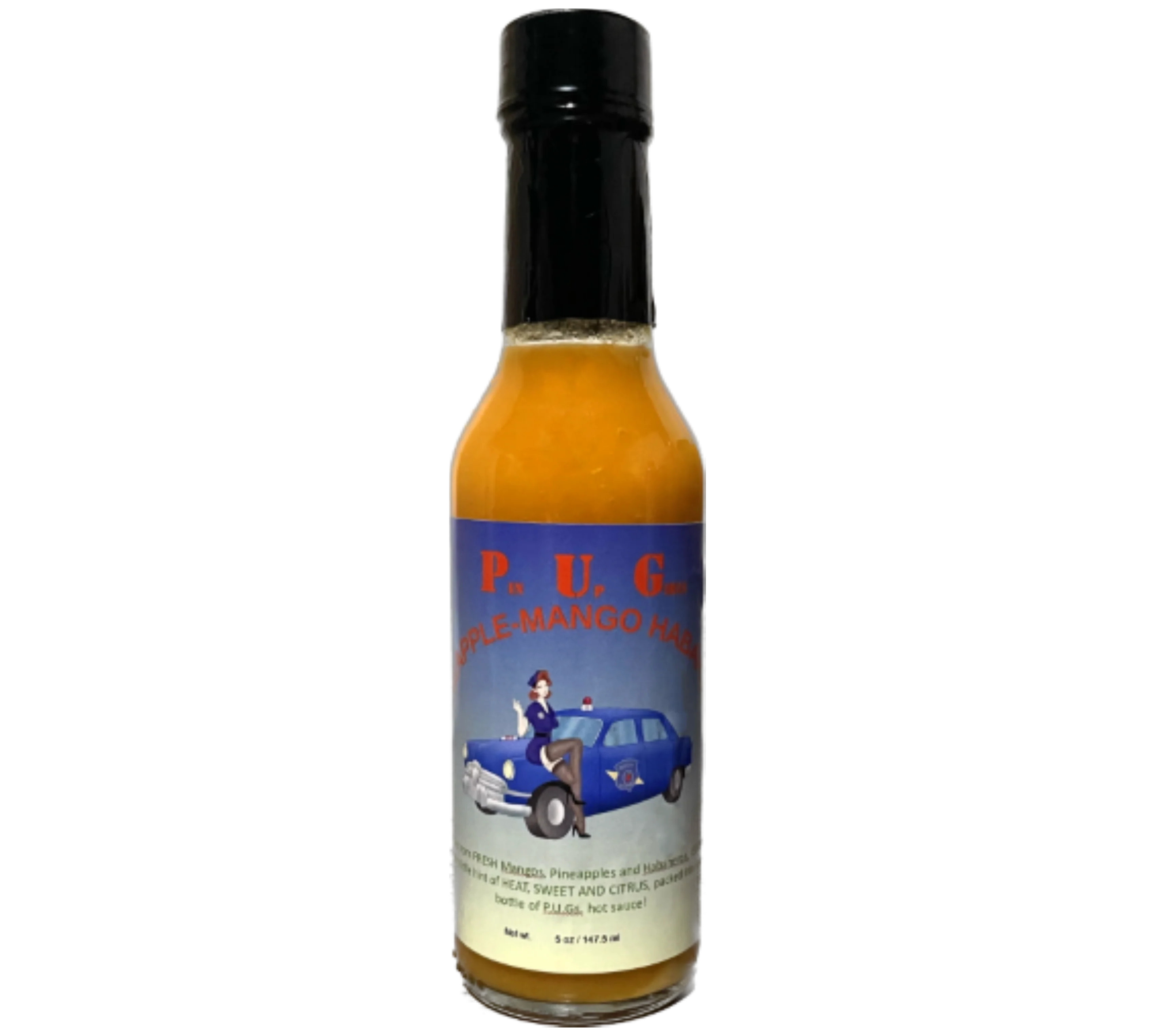 Pineapple Mango Habanero Pin Up Girls Hot Sauce