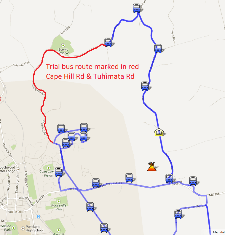 Bus Route and Timetable Pukekohe East School Bus Page 8