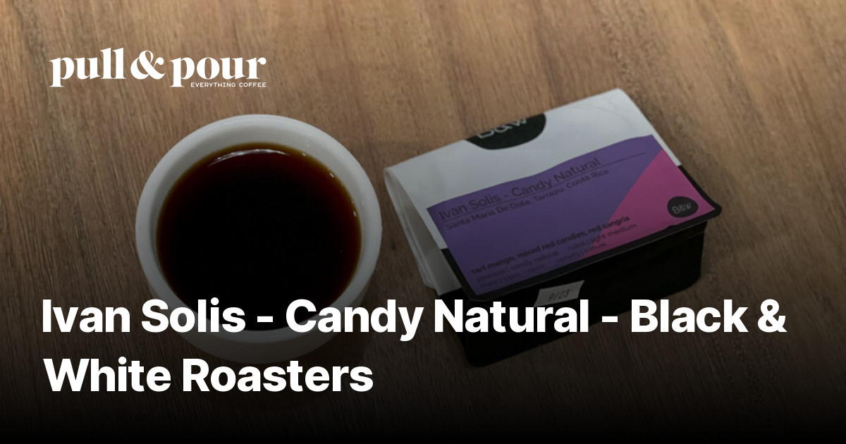 Ivan Solis Candy Natural Black & White Roasters