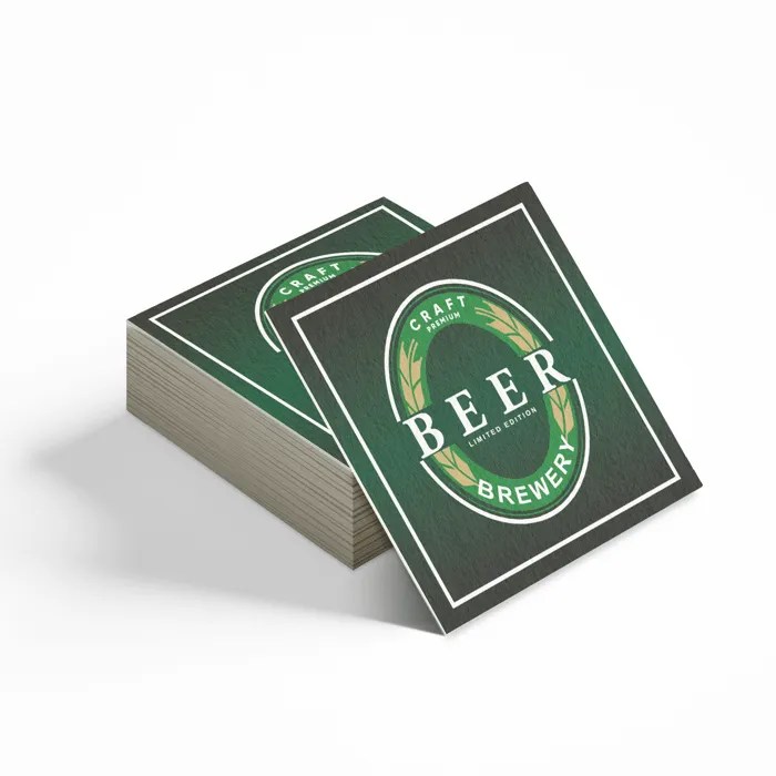 500 Beer Mats €18.79 Print Beer Mats Online BIZAY