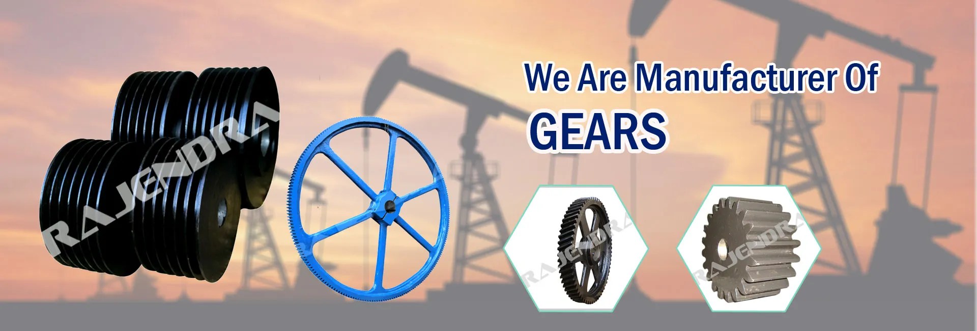 Pulley Manufacturer & Suppliers for Pulley Gears from Ahmedabad