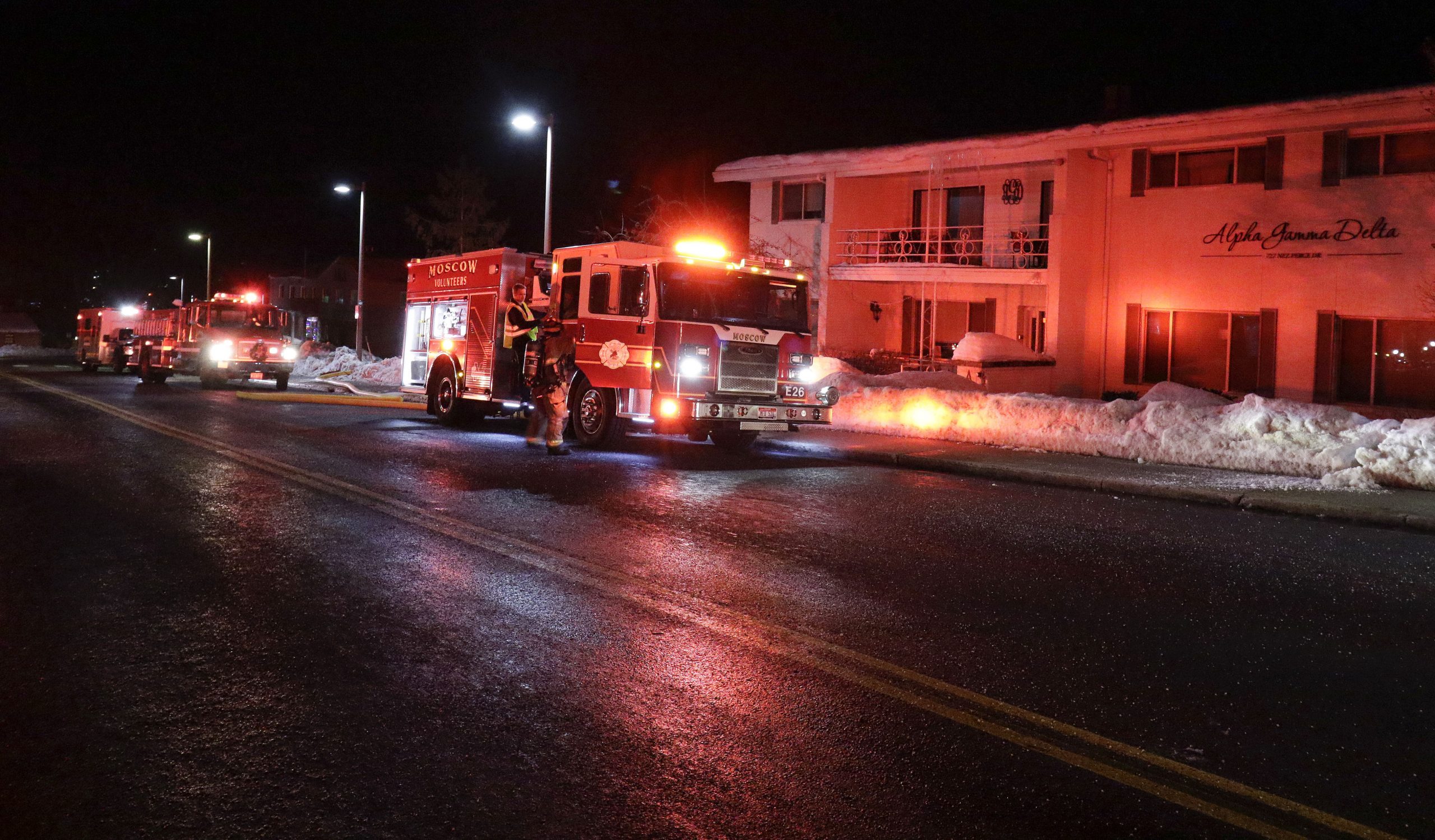 UI Sorority House Damaged By Fire Pullman Radio