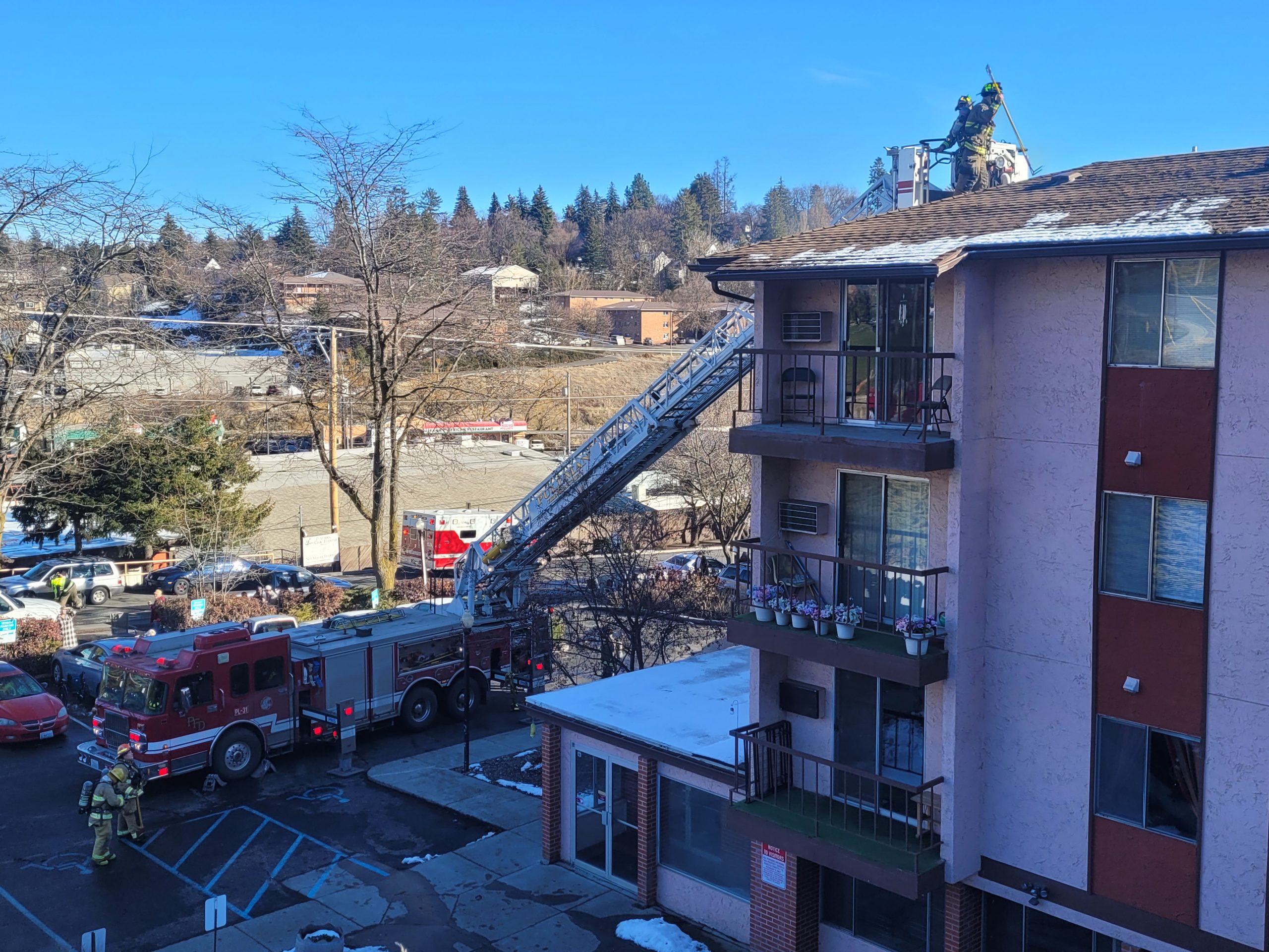 Fire Damages Pullman Apartment Building Pullman Radio