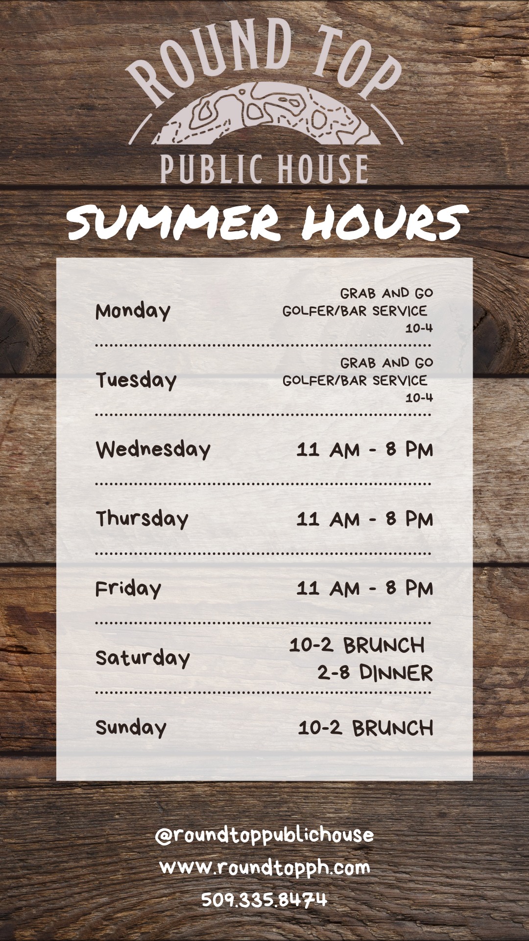 Round Top Public House At WSU Golf Course Reopens For Lunch & Dinner