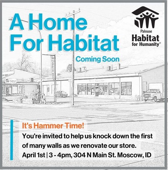 Palouse Habitat For Humanity Surplus Sale Store In Moscow Celebrating