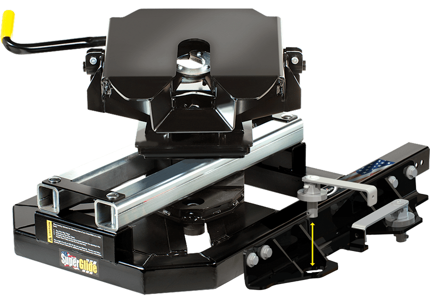 PullRite Products Fifth Wheel Hitch, Adjustable Trailer Hitches